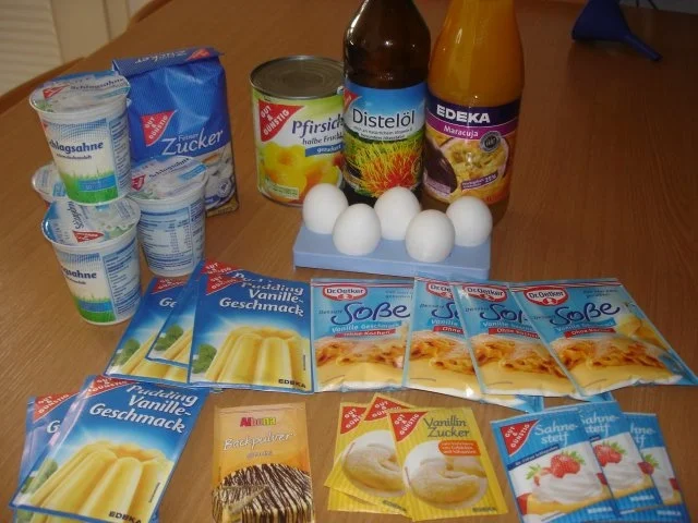 Maracuja-Pfirsich-Kuchen - Rezept - Bild Nr. 2