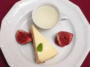 Champagnereis, Passionsfrucht-Törtchen und Cassis-Feige - Rezept