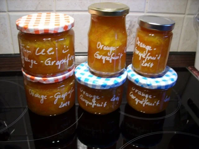 Konfitüre & Co: Grapefruit-Orange 2014 - Rezept