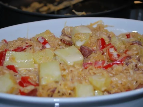 Rezept: Sauerkrautauflauf "Ungarische Art" Bild Nr. 4 Sauerkrautauflauf "Ungarische Art" - Rezept - Bild Nr. 4