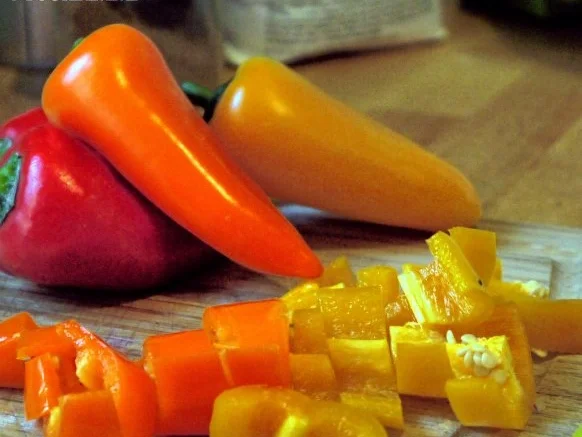 Piccata von der Hähnchenbrust mit Ofengemüse - Rezept - Bild Nr. 4