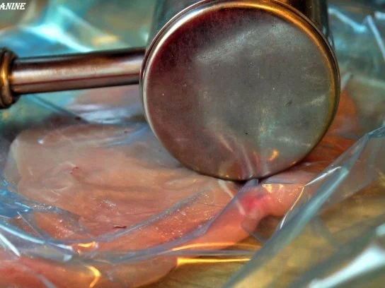 Piccata von der Hähnchenbrust mit Ofengemüse - Rezept - Bild Nr. 7