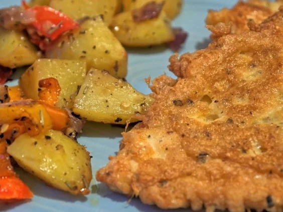 Piccata von der Hähnchenbrust mit Ofengemüse - Rezept