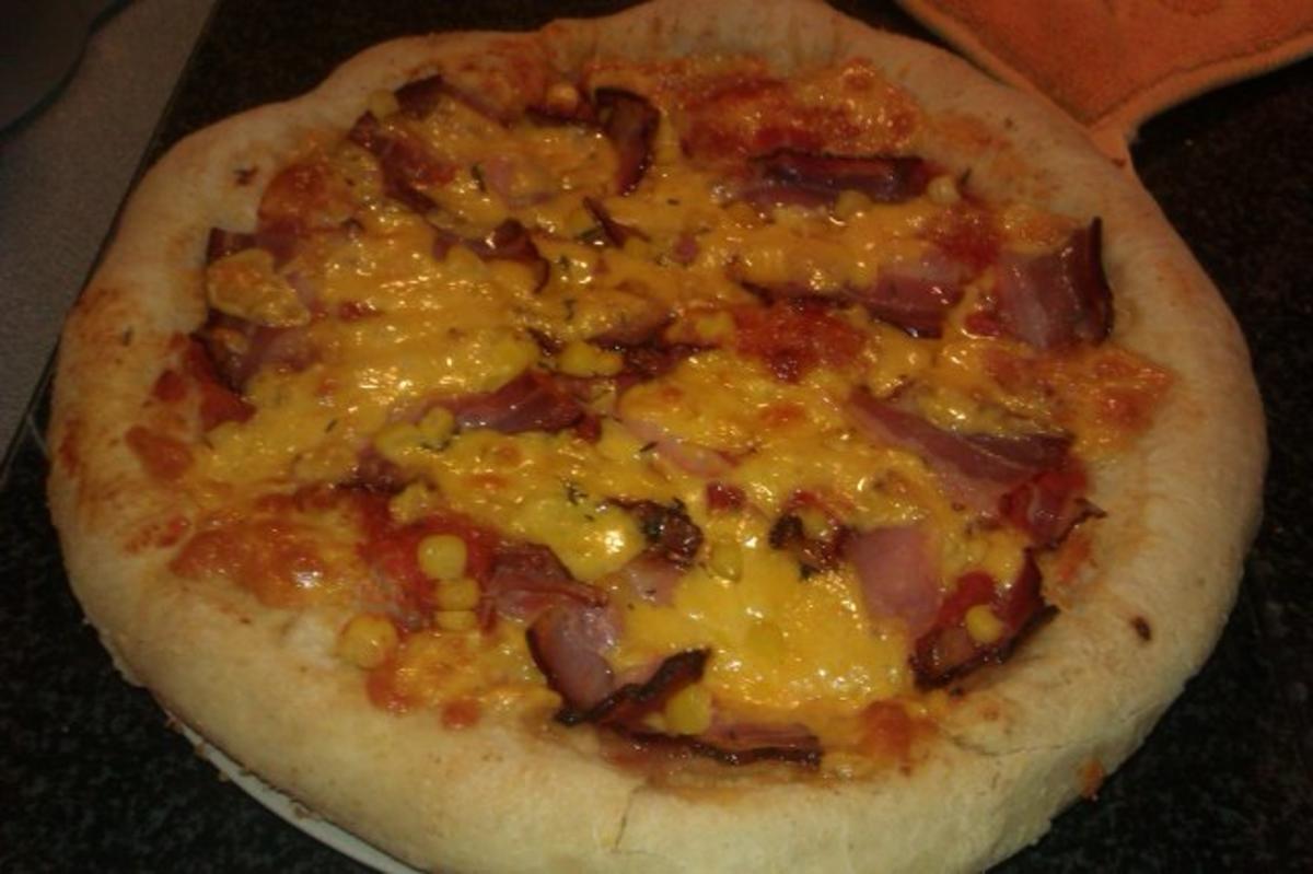 Pizza Pie mit Käserand - Rezept - Bild Nr. 10