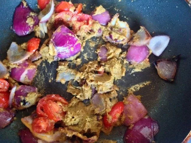 Steak mit grünem Curry und  Kokosnussmilch - Rezept - Bild Nr. 4