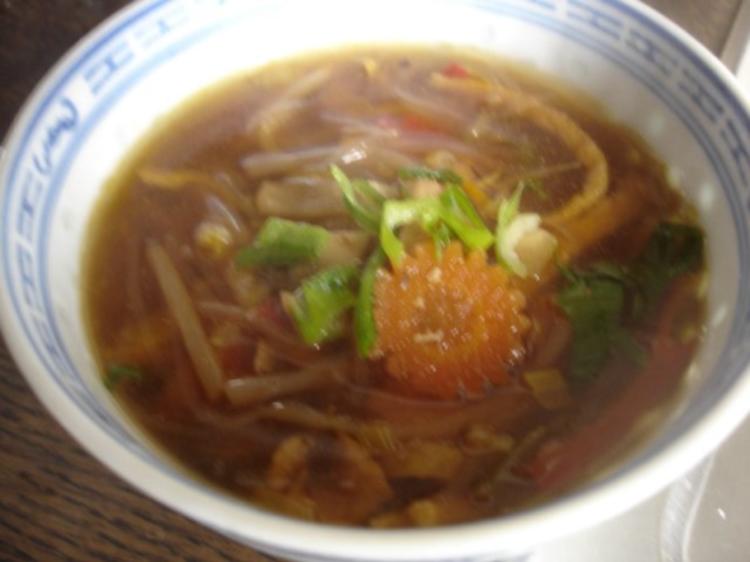 Saure chinesische Suppe à la Papa - Rezept - kochbar.de