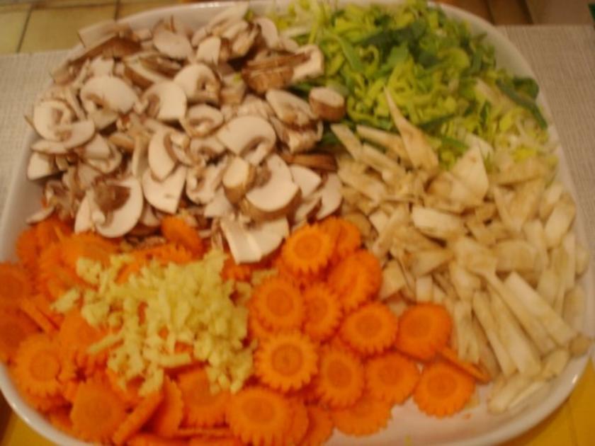 Saure chinesische Suppe à la Papa - Rezept - kochbar.de