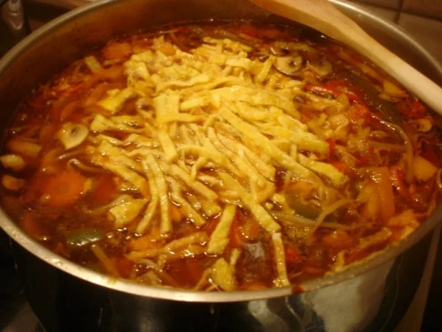 Rezept: Saure chinesische Suppe à la Papa Bild Nr. 11 Saure chinesische Suppe à la Papa - Rezept - Bild Nr. 11