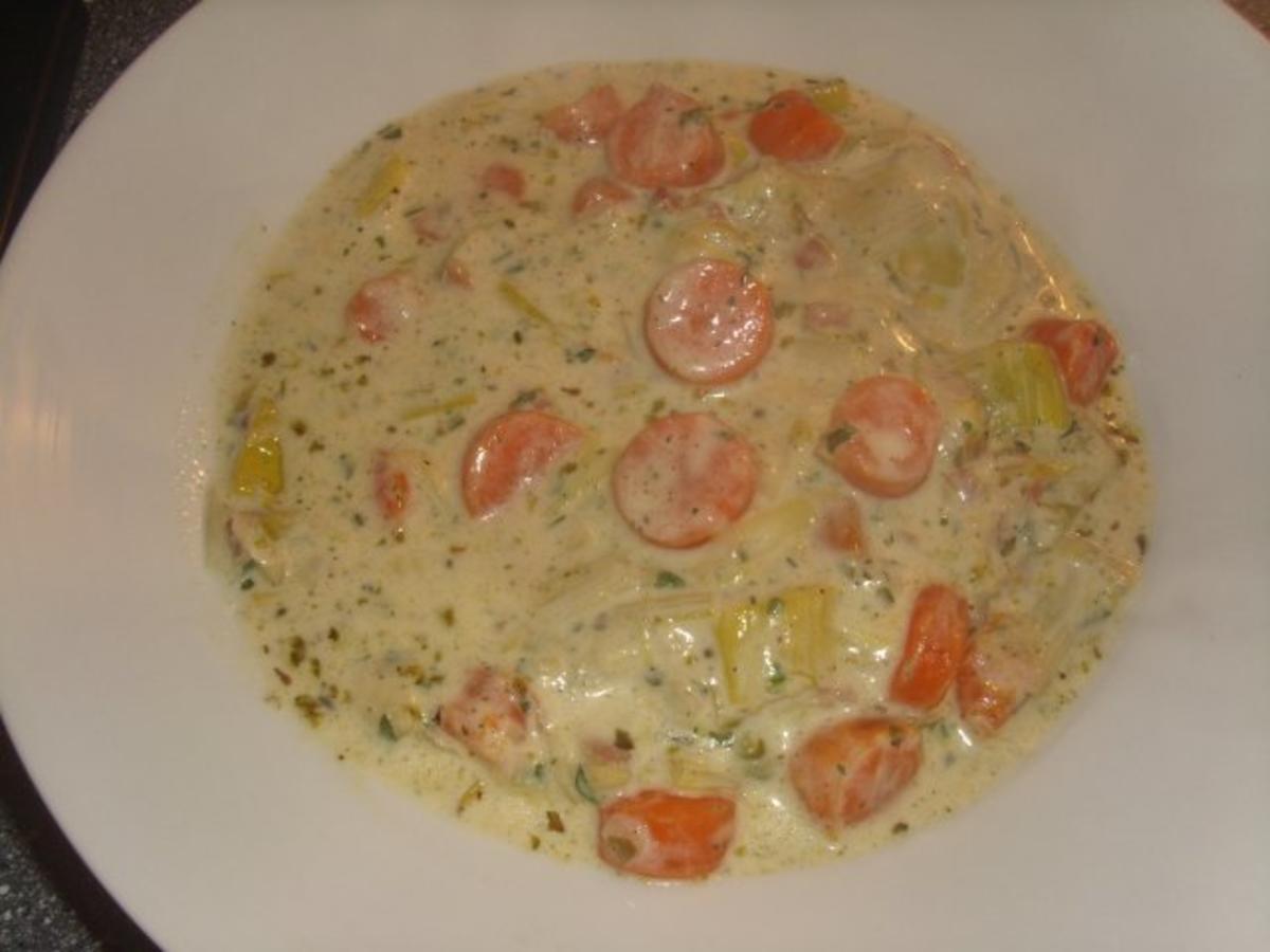 Karotten-Porree Suppe - Rezept