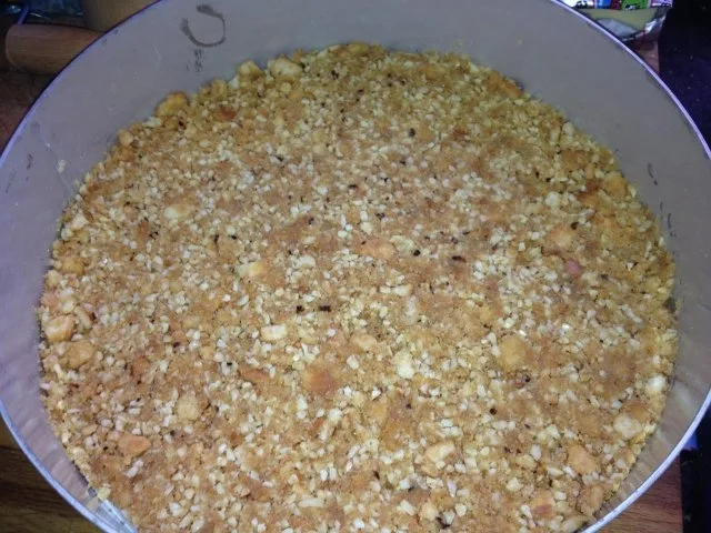 Erdbeer-Joghurt-Cremetorte mit Mandelknusperboden - Rezept - Bild Nr. 6