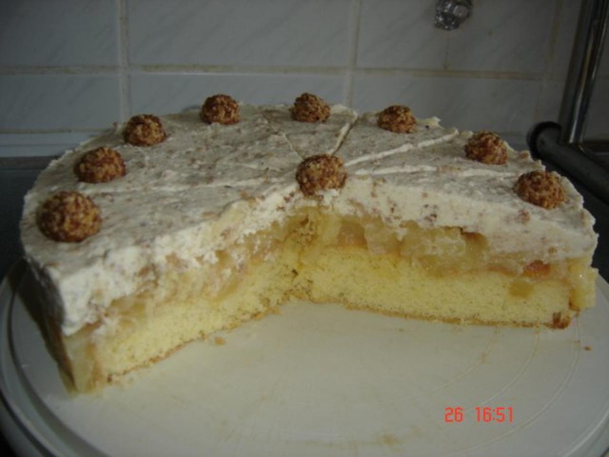 Ananas_Giotto-Torte - Rezept