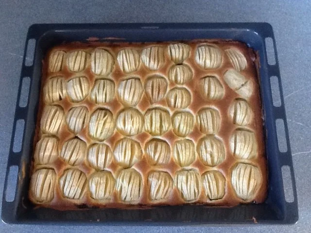 Apfelkuchen auf dem Backblech - Rezept - Bild Nr. 2