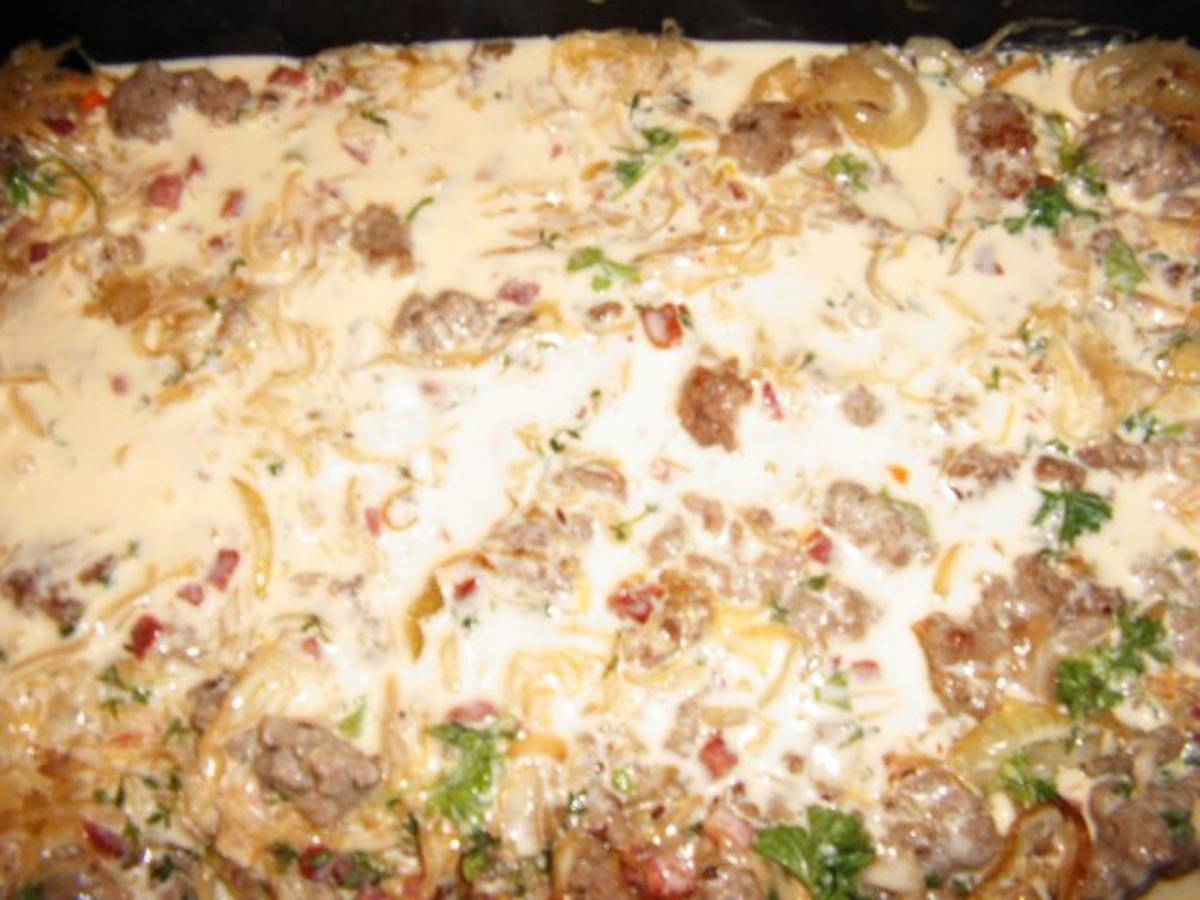 Hackfleisch-Sauerkraut-kuchen - Rezept - Bild Nr. 10