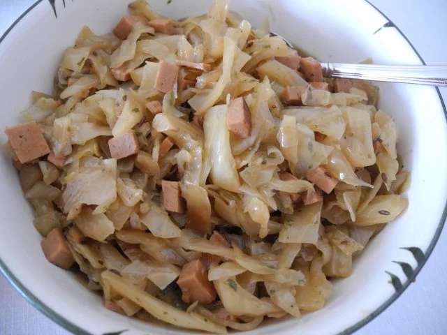 Vegan : Krautbeilage - Rezept