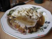 Krustenbraten aus dem Römertopf - Rezept