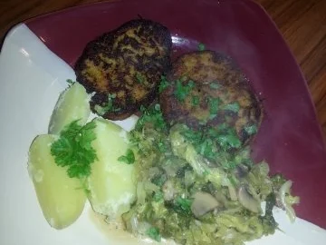 Wirsing mit Champignons - Rezept