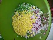 Schichtsalat russisch - Rezept