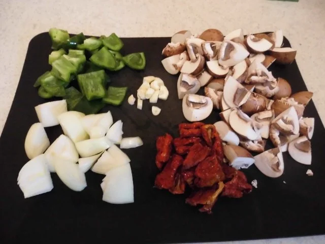 Mariniertes Gemüse mit Rucola Salat - Rezept - Bild Nr. 3