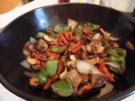 Mariniertes Gemüse mit Rucola Salat - Rezept