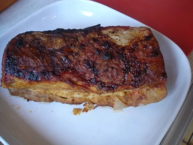 Lummerbraten mit Sauce, Sauerkraut und Kartoffeln - Rezept - Bild Nr. 12