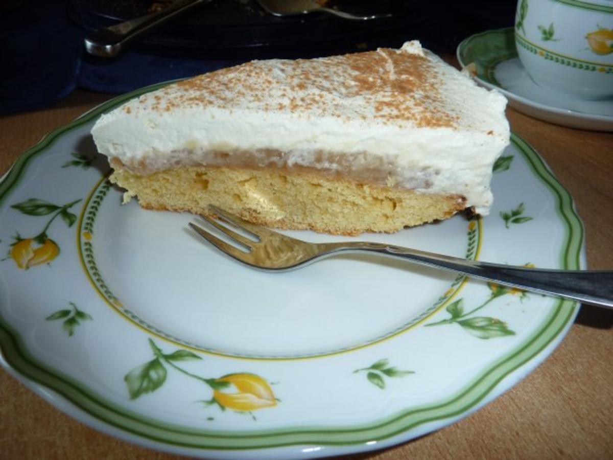 Bilder für Kuchen: Apfelmus-Schmandkuchen - Rezept