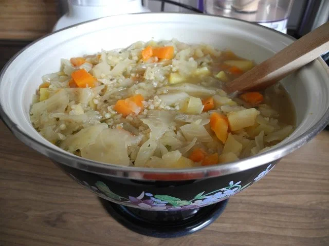Vegan : Kohlsuppe mit Graupen - Rezept - Bild Nr. 2