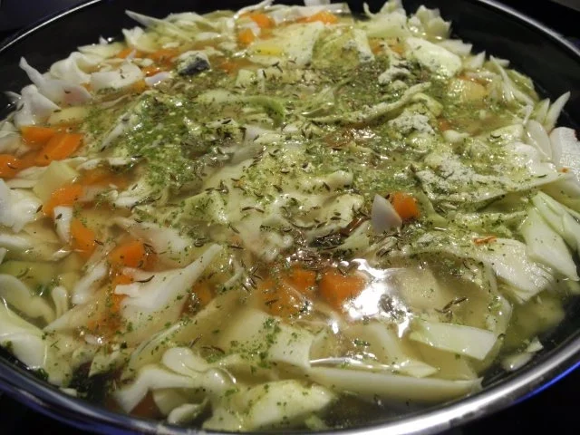 Vegan : Kohlsuppe mit Graupen - Rezept - Bild Nr. 4