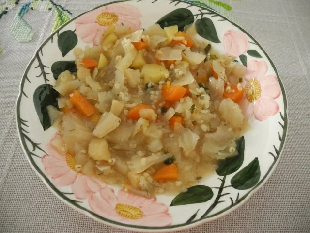 Vegan : Kohlsuppe mit Graupen - Rezept - Bild Nr. 3