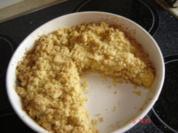 Apple crumble - Rezept