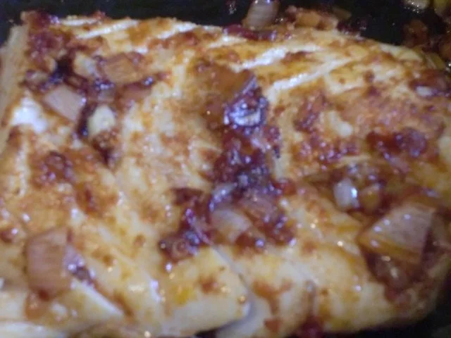 Kabeljau mit Harissa mariniert - Rezept