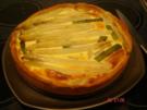 Spargel-Quiche grün, weiß - Rezept