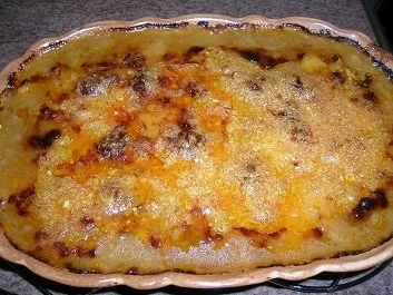 Rezept: Shepard`s Pie mit Süßkartoffel-Topping Shepard`s Pie mit Süßkartoffel-Topping - Rezept