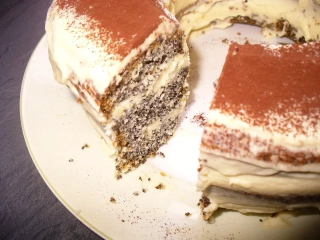 Mohnkuchen, gefüllt mit Buttercreme - Rezept - Bild Nr. 8