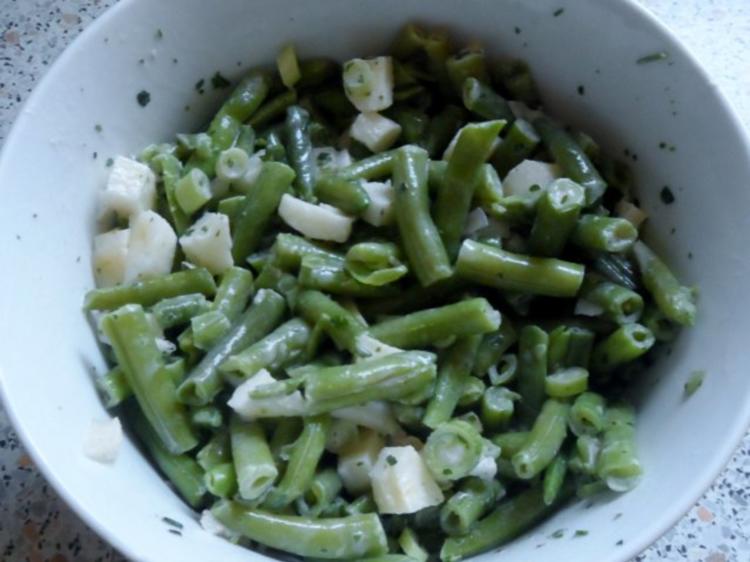 Salat: Frühlingsfrischer Apfel-Bohnen-Salat mit Zitronen-Sahne-Dressing ...