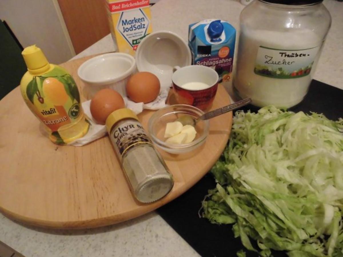 Ei mit Salat - Rezept - Bild Nr. 2