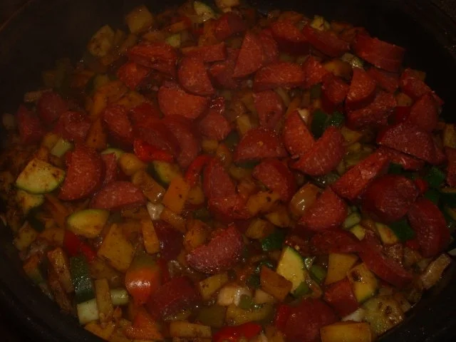 Gemüsepfanne mit Sucuk - Rezept - Bild Nr. 4