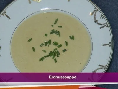 Erdnusssuppe (Peter Hubert) - Rezept