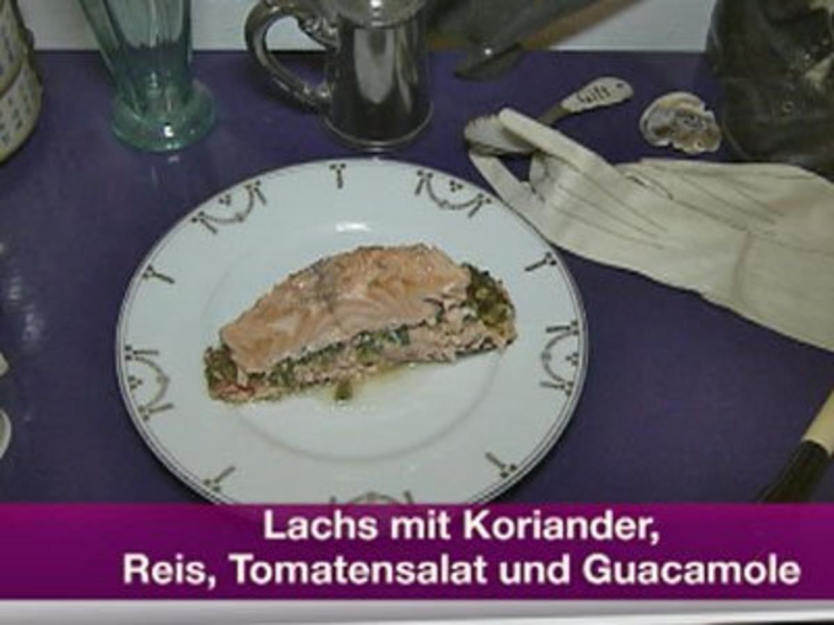 Lachs in Koriandersauce (Peter Hubert) - Rezept
