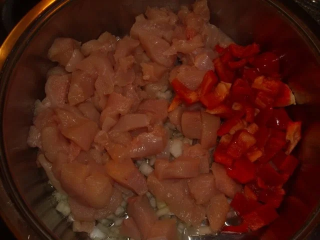 Pasta mit Hähnchengeschnetzeltes und Buttergemüse - Rezept - Bild Nr. 2