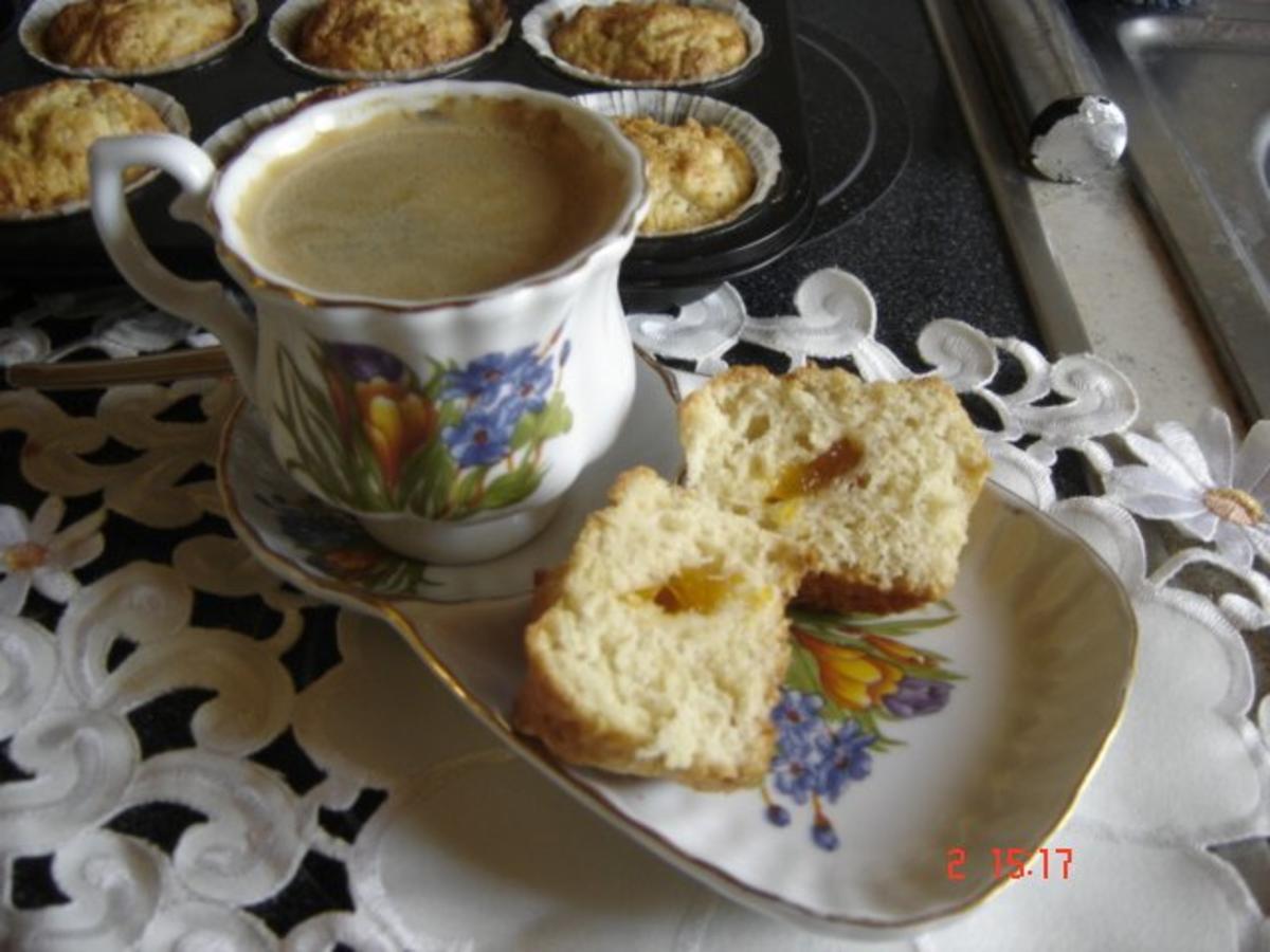 Muffins mit Marmelade - einfach - 291 kcal/100g