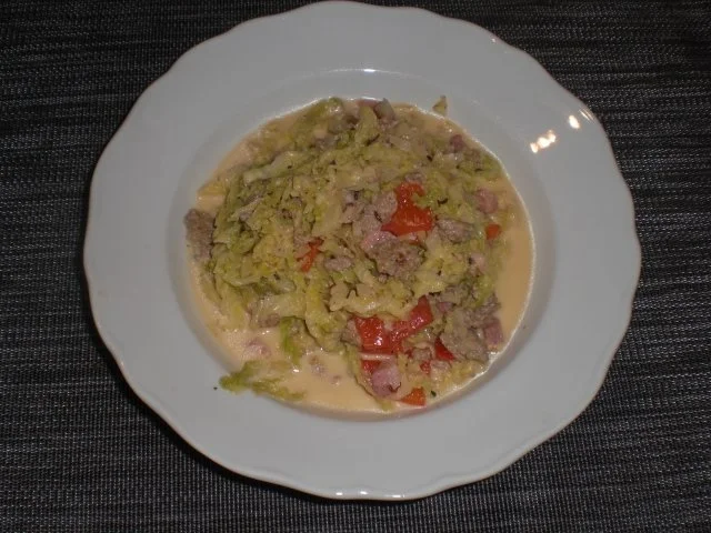 wirsing-Hackpfanne - Rezept