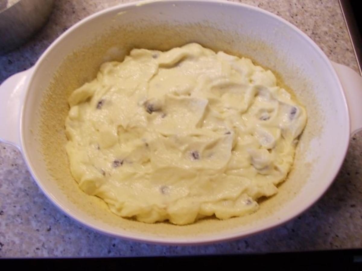 Quarkauflauf mit Äpfeln und Rosinen - schnell &amp; einfach - 113 kcal/100g