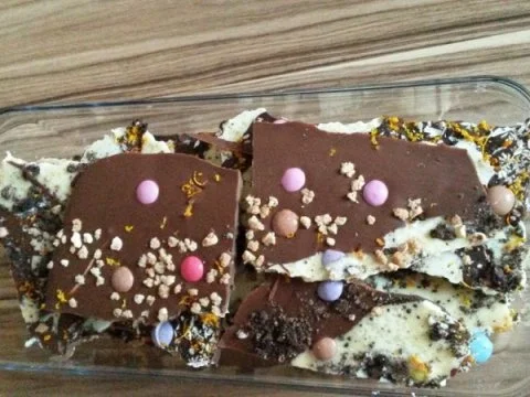 Rezept: Bruchschokolade Bild Nr. 3 Bruchschokolade - Rezept - Bild Nr. 3