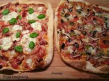 Pizza Margherita und Pizza Regina - Rezept