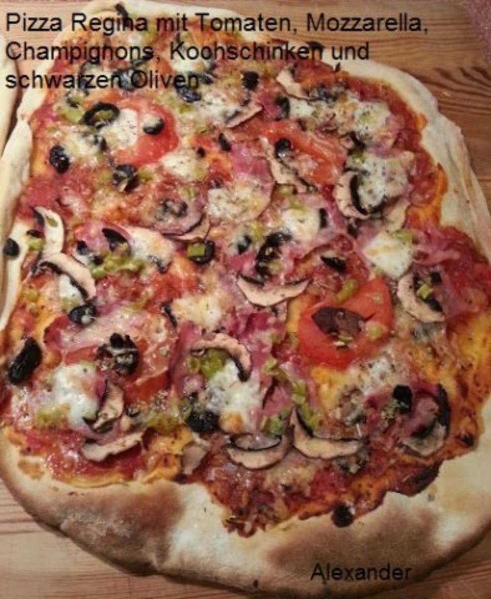Pizza Margherita und Pizza Regina - Rezept - Bild Nr. 3