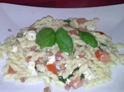 Warmer Pastasalat - Rezept