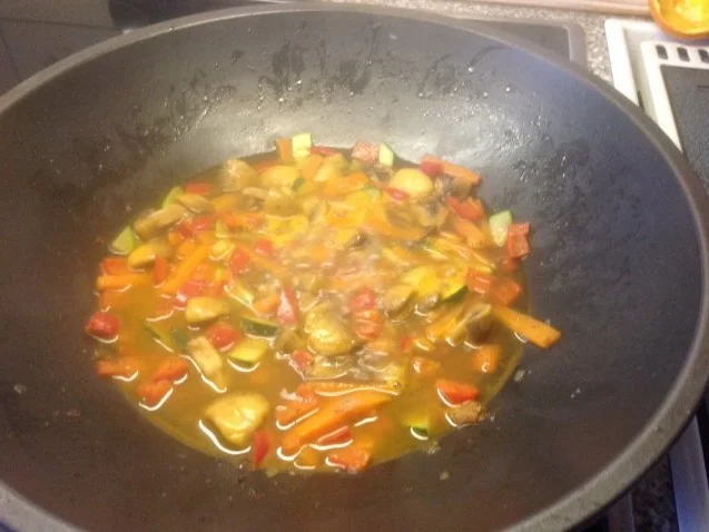 Rezept: a schnell's Wok-Gericht ..... Bild Nr. 2 a schnell's Wok-Gericht ..... - Rezept - Bild Nr. 2