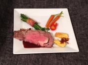 Tomahawk an Speckbohnen & Pommes macaire - Rezept