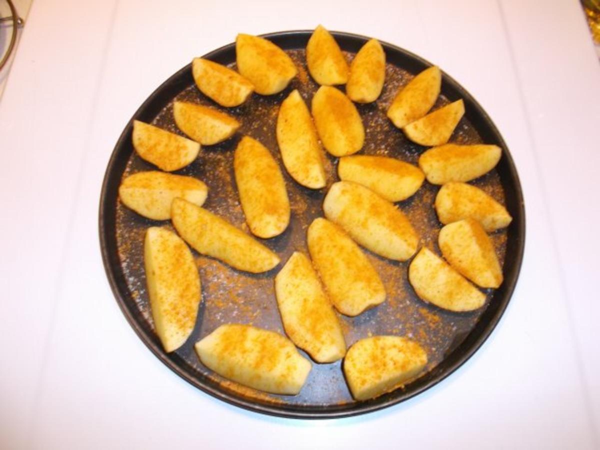 Fisch: Pikanter Kabeljau mit Chakalaka-Kartoffelspalten - Rezept - Bild Nr. 6