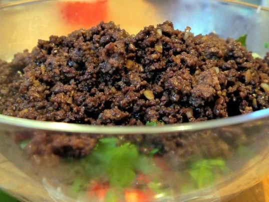 Glasnudelsalat mit Teriyaki-Rinderhackfleisch - Rezept - Bild Nr. 13